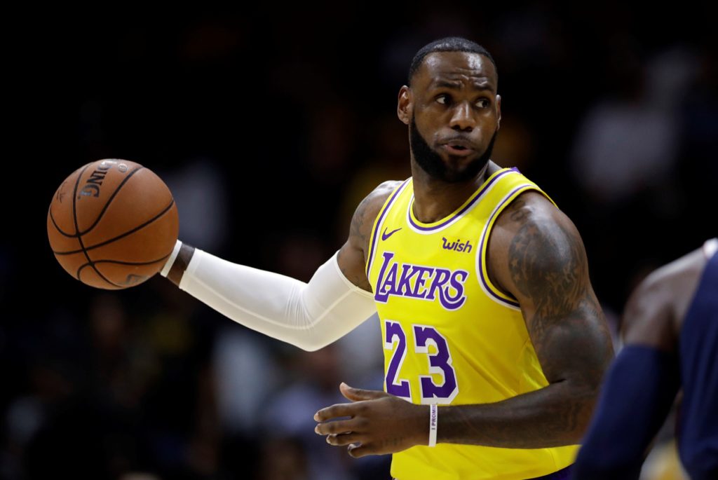 LeBron Wants first vicoty for LA