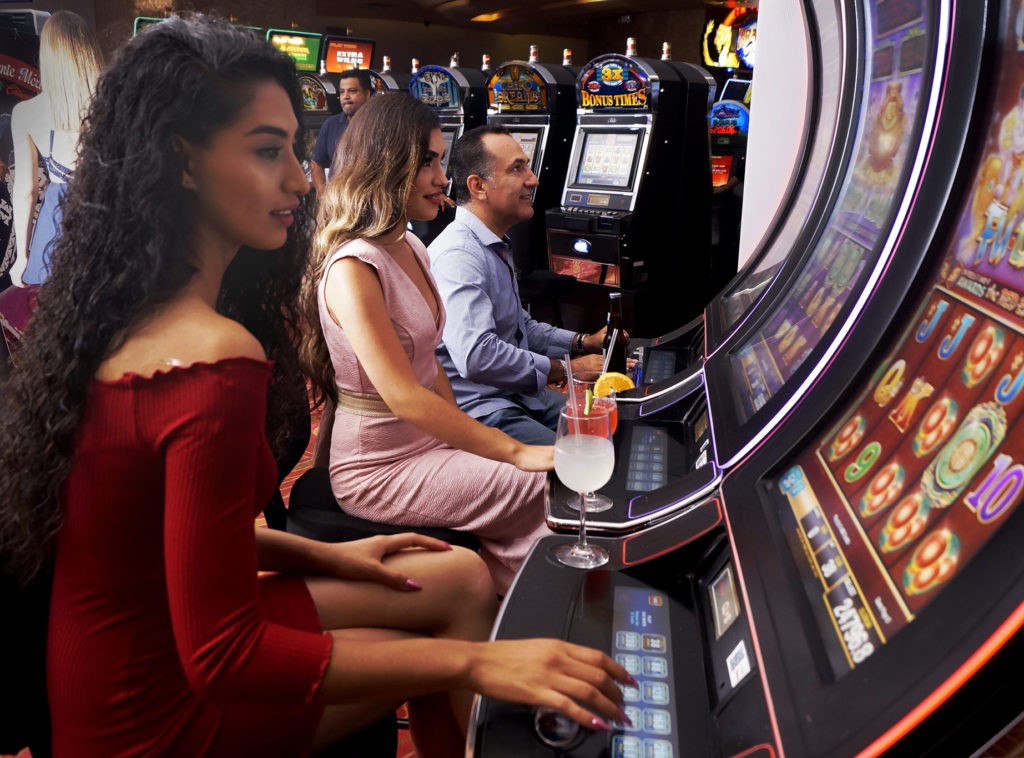 SLOT MACHINES AT CALIENTE CASINO TIJUANA