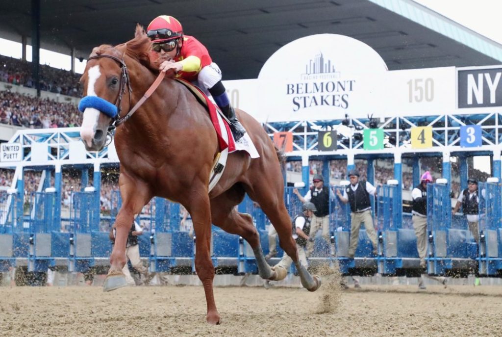 Second day of the Belmont Stakes festival