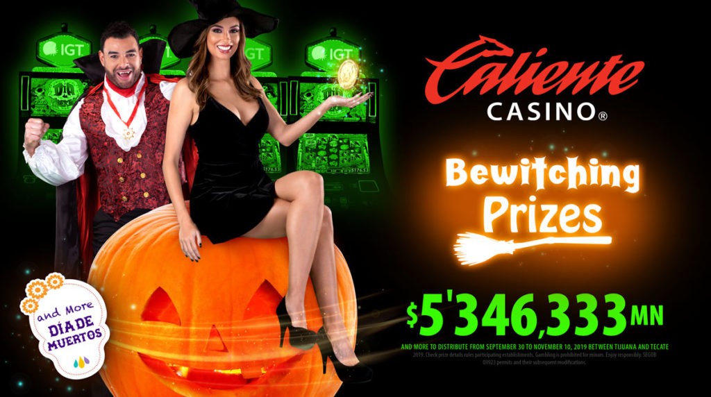 Enjoy Halloween at Caliente Casino Tijuana