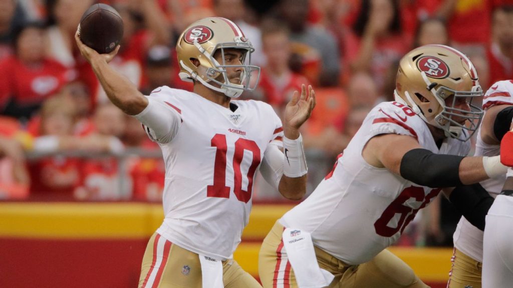 San Francisco is the new leader in the NFL Power Rankings