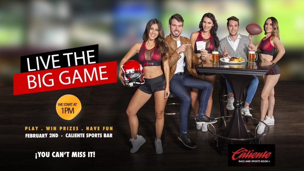 Enjoy the Big Game at Caliente